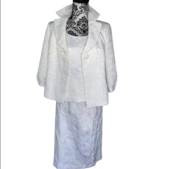 ❤️💜KASPER❤️💜3-PC. TEXTURED PENCIL SKIRT SUIT❤️💜 - Picture 1 of 8